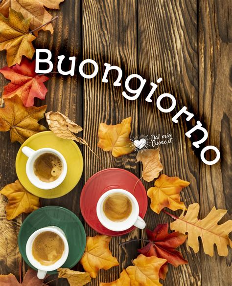 buongiorno autunnale gif